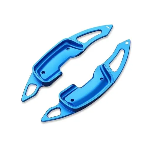 HIAIOYLKIN パドルシフトカバー 用 GS 250 GS350 2011-2020 LM 300 LM500 RX 350 2015-2021 合金シフターパドル車のステアリングホイールシフトパドル(A)