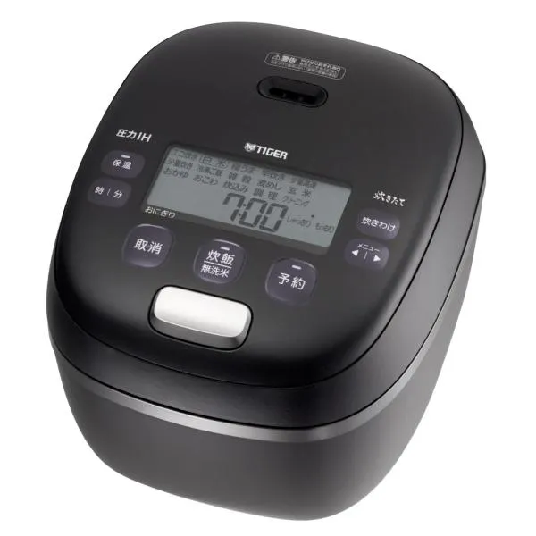 タイガー魔法瓶 圧力IHジャー 炊飯器 5.5合炊き 炊きたて ご鍋ごはん ご泡火炊き JRI-G100-KO オフブラック