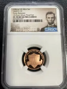 2020 S 1C 早期リリース NGC U.C PF70 RD