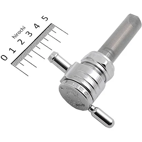 ゴランプロダクツ Golan Products フューエル ペットコック 22mm ストレート クローム 0705-0022 76-312S-CS