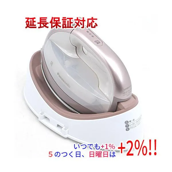 Panasonic コードレススチームアイロン NI-WL709-PC ピンクベージュ