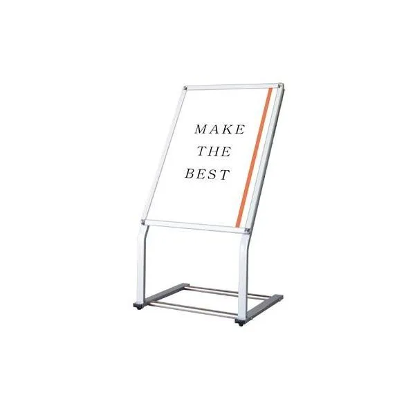 ※法人専用品※常磐精工 C型パネルスタンド A1縦 シルバー 644×490×1205mm CPSA1T 1点