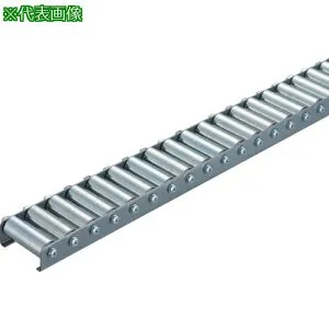 ■タイヨー 小径切削ホイールコンベヤ 20φX巾50mmXP35X機長1500mm〔品番:TWM2050KLP351500L〕【5229366:0】[送料別途見積り][法人・事業所限定][直送][店頭受取不可]