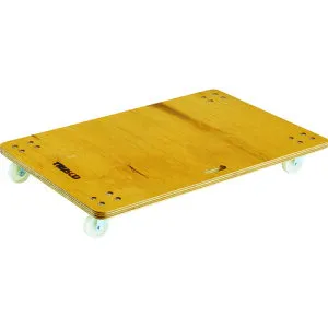 TRUSCO 合板平台車プティカルゴ 900X600 ナイロン車 PC-6090 (600X900 24T)Nキャスター 【505-7540】