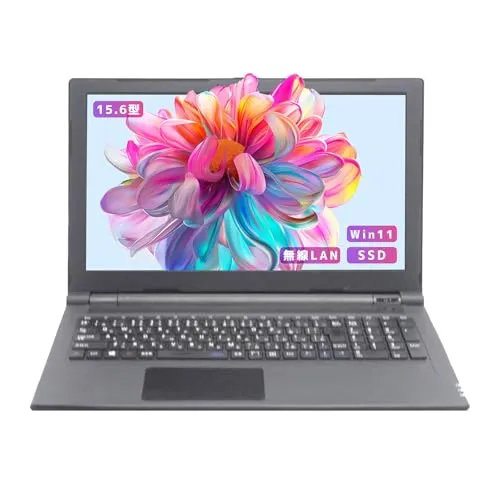 【整備済み品】【15.6インチ office搭載】NECノートパソコン win11 VersaPro VKT25E-3 i5-7世代 カメラ内蔵 高速SSD 《Office 2019/無線LAN/Bluetooth/リカバリー用USB64GB》 (メモリ1