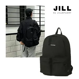 送料無料 [JIL BY JILLSTUART] CORDURA NYLON TWO POCKET BACKPACK JLBA4F722BK バックパック リュック リュックサック レディース メンズ ユニセックス 男女兼用 共用 ブラック 黒 韓国 ジル ジルバイジルスチュ