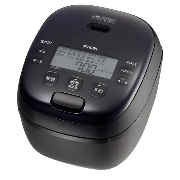 TIGER タイガー魔法瓶 炊飯器 おすすめ 5.5合炊き 圧力IHジャー炊飯 炊きたて ご泡火炊き JRI-H100-K