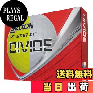 【送料無料】ダンロップ(DUNLOP) ゴルフボール SRIXON Z-STAR/Z-STAR XV/Z-STAR ダイアモンド/Z-STAR XV マスターズ 2025年モデル 色：ホワイト/イエロー、サイズ：46.27ミリメートル