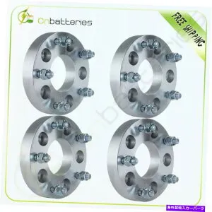 スペーサー 4p 32mmアダプター1.25 5x5?5x5.5 2007-2018ジープラングラーのホイールスペーサー 4P 32mm Adapter 1.25 5x5 to 5x5.5 Wheel Spacers For 2007-2018 Jeep Wrangler【並行輸入品】
