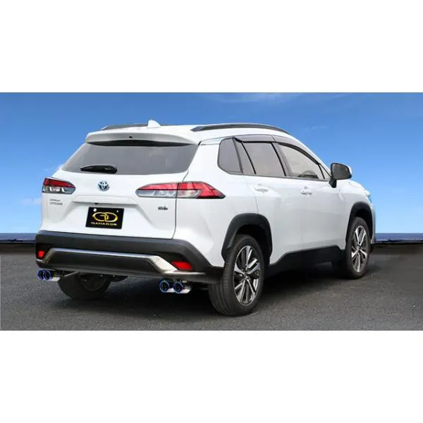 カローラクロス ハイブリッド 2WD 後期 6AA-ZVG11 マフラー GVS-060BL GANADOR ガナドール Vertex 4WD SUV