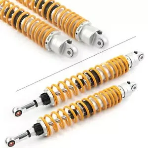 ペア 445 ミリメートル 17.5 ATV リアショックアブソーバーエアサスペンションホンダヤマハスズキ用 Pair 445mm 17.5 ATV Rear Shock Absorber Air Suspension For Honda Yamaha Suzuki 【並行輸入品】