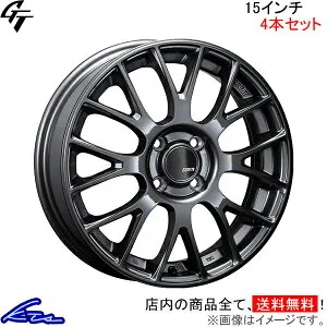 N-BOXカスタム JF4 アルミホイール SSR GT V04【15×5J 4-100 INSET45】TANABE タナベ 15インチ 4穴 +45 インセット45 NBOX custom 車用ホイール 1本 4本セット 1台分 一台分 1枚 4枚【店頭受取対応商品】