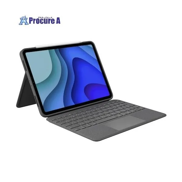 ロジクール Folio Touch Keyboard Case with Trackpad and Smart Connector for iPad Pro 11-inch ▼458-4886 IK1175BKA 1個