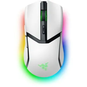 RazerレイザーCobraPro(WhiteEdition)没入感を高めるアンダーグローライティング搭載&つかみ持ち/つまみ持ち時にフィットするコンパクトなワイヤレスゲーミングマウス高速無線Bluetooth8ボタンRGB…