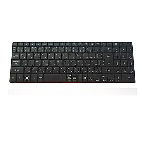 汎用 ノートブックキーボー に適合する For ACER For Extensa 215-21 215-21G ブラック JP 日本語版