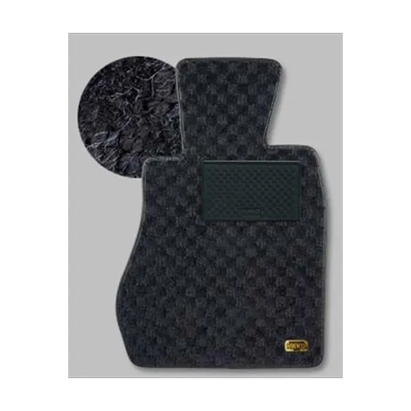BMW 3シリーズ E90 (H17/04～H24/01) 右ハンドル AT用 M3 M-Sportパッケージ・ツーリング含む フロアマット クエスト ウォームブラック