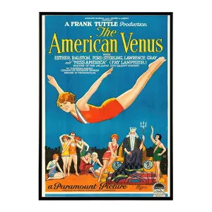 The American Venus 超レトロ 古い 世界 ポスター インテリア クラシック 古典 ヴィンテージ アンティーク デジタルリマスター おしゃれ プリントポスター フォト オシャレ アート モダン 【bn-poste
