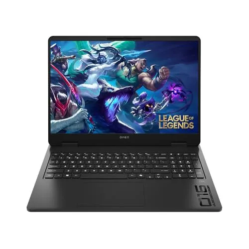 HP Omen 16 スリムゲーミングノートパソコン:Core Ultra 7 255H、NVidia RTX 5060、16GB DDR5 RAM、1TB SSD、16インチ フルHD+ 2K 100% sRGB 165Hz IPS ディスプレイ