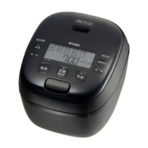 圧力IHジャー炊飯器 炊きたて 5.5合炊き 1L ブラック JRI-H100-K タイガー【キッチン家電】【簡単調理】遠赤5層土鍋蓄熱コート釜