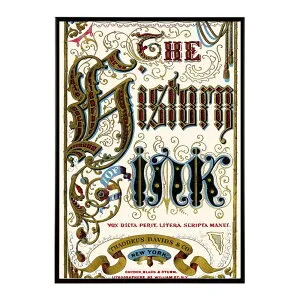 The History of Ink 超レトロ 古い 世界 ポスター インテリア クラシック 古典 ヴィンテージ アンティーク デジタルリマスター おしゃれ プリントポスター フォト オシャレ アート モダン 【bn-poste