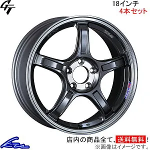 RX-8 SE3P アルミホイール SSR GT X03【18×8J 5-114 INSET45 ガンメタ】TANABE タナベ 18インチ 5穴 114.3 +45 インセット45 RX8 車用ホイール 1本 4本セット 1台分 一台分 1枚 4枚【店頭受取対応商品】