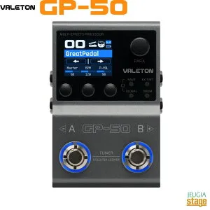 VALETON GP-50ヴェイルトン マルチエフェクター【Stage-Rakuten Guitar Accessory】コンパクトマルチ 小型 effector effect pedal