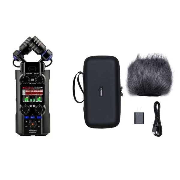 ZOOM ズーム H5 studio + 専用アクセサリパッケージセット ハンディレコーダー H5studio