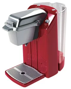 KEURIG キューリグ BS300N-R(レッド) カプセル式コーヒーメーカー 家庭用抽出機 カプセルは20以上のブランド、40種類以上の豊富なラインナップ。