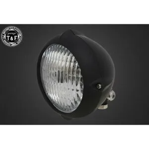 ガレージT&F 4.5in ビンテージライト(マット黒)クラシックレンズ(透明)+ステーC イントルーダーLC250 4021552 JP店