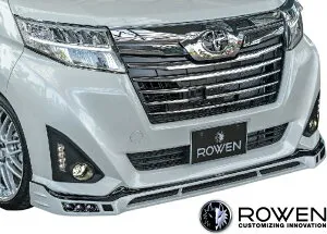 【M's】トヨタ 900系 ルーミーカスタム (2016.11-) ROWEN フロントスポイラー／／ロエン ロウェン ローウェン ローエン エアロ ROOMY CUSTOM M900A M910A 1T032A00