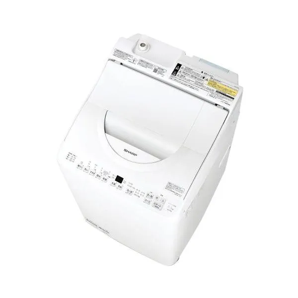 SHARP タテ型洗濯乾燥機 ES-TX6K-W