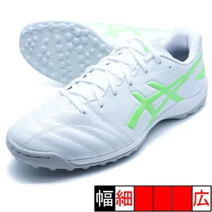 DS LIGHT CLUB TF アシックス asics 1103A112-106 WHITE/GREEN GECKO サッカー トレーニングシューズ