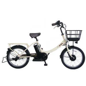 CYCOO 電動アシスト自転車 Refna PAL TDN-222L-A-BAA [20インチ / 3段変速] ほうじ茶 【組立商品につき返品不可】