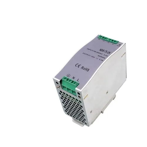 75 ワット 12 V 24 V 48 V 出力電圧 1.6A 3.2A 6.5A DC 調整可能なレールタイプ小型スイッチング電源トランス(NDR-75-12V 6.5A)