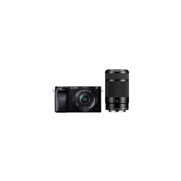 ★ソニー / SONY α6100 ILCE-6100Y ダブルズームレンズキット [ブラック]【デジタル一眼カメラ】【送料無料】