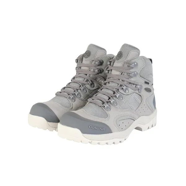 キャラバン（Caravan）（レディース）トレッキングシューズ ハイカット 登山靴 C1_02S 0010106125 ライトグレー