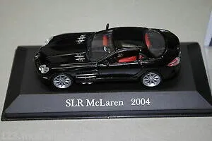 【送料無料】ホビー 模型車 車 レーシングカー ショーケースメルセデスベンツマクラーレンモデルmodele de vehicule dun mercedes benz slr mc ecrites c199 2004 noir vitrine