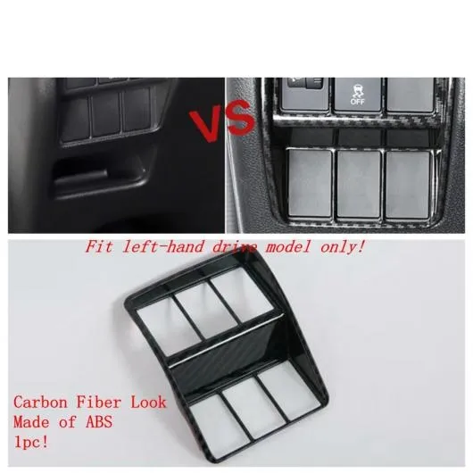 カーボンファイバー 適用: ホンダ CR-V CRV 2017-2020 ダッシュボード インテリア ストリップ/ハンドル/ギア シフト/ヘッドランプ タイプB AL-PP-4489 AL