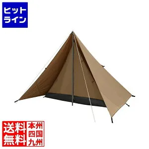 要エントリ【04/25 24時間限定当選確率2分の1！1等最大100%ポイントバック】 DOD 寝室は別々リビングは一緒 チマキテント ( タン ) T2-656-TN | アウトドア キャンプ dod テント