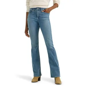 リー レディース ボトムス デニムパンツ ブーツカット ブーツ ジーンズ Women's LeeR Flex Motion Bootcut Jeans Paradise Dream
