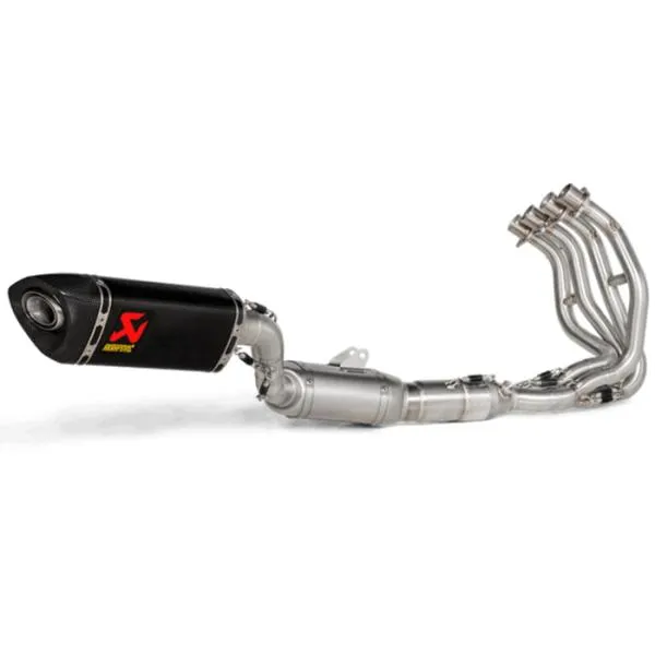 アクラポビッチ AKRAPOVIC S-K2R2-HAPCJPP レーシング フルエキゾーストマフラー JMCA認証 カーボン (KAWASAKI: NINJA ZX-25R/SE '20-22) 公道走行可 (P)