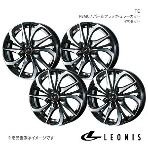 LEONIS/TE ライフ JC1/JC2 ホイール 4本セット 0038746×4【16×5.0J 4-100 INSET45 PBMC】