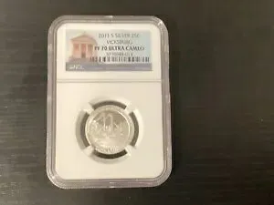 2011-S 25c シルバー ビックバーグ NP クォーター NGC PF70 ウルトラ カメオ