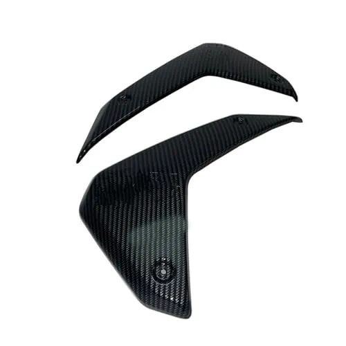 BMW R1300GS ラジエーターサイドカバーパネルフレームガードフェアリングプロテクター R1300 GS アクセサリー 2024-2025 に適合(Carbon fiber pattern)