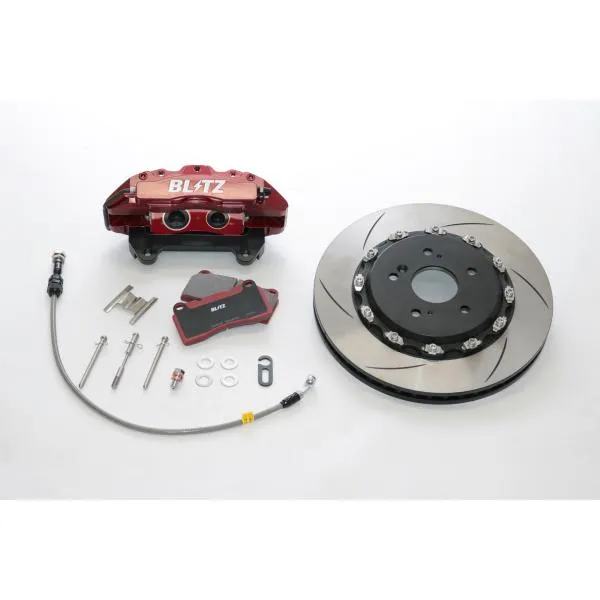 BLITZ ブリッツ ビッグキャリパーキットII フロント レーシングパッド仕様 シビック FL1 R3.9～ L15C FF