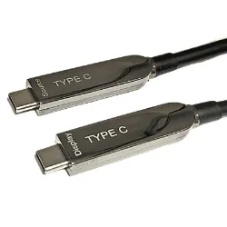 映像も音声も電源もこれ1本。DP Alt Mode対応/USB PD対応/USB3.2Gen2/Gen1/2.0デバイス光ハイブリッド延長ケーブル 10m