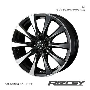 RiZLEY/DI CR-Z ZF1/ZF2 純正タイヤサイズ(225/35-18) ホイール 1本 0040509【18×7.5J 5-114.3 INSET48 ブラックポリッシュ】