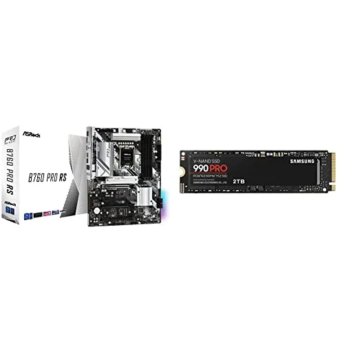【SSD×マザーボードセット買い】Samsung 990 PRO 2TB × ASRock B760 Pro RS