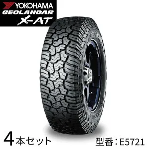 4本セット ヨコハマタイヤ GEOLANDAR X-AT G016 E5721 185/85R16 105/103N LT ジオランダー オールテレーン オフロード マッド＆スノー ドレスアップ YOKOHAMA TIRE