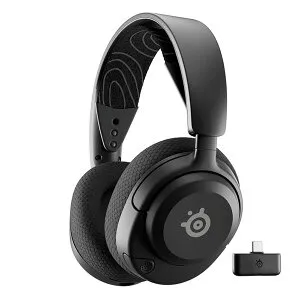 SteelSeries Arctis Nova 5 Wireless 2.4GHz / Bluetooth 5.0 両対応 ゲーミングヘッドホン Black # 61670J スティールシリーズ (ヘッドセット RFワイヤレス)